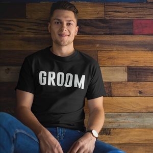 Groom premium shirt great for the wedding day.